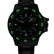 Relógio BALL Engineer Hydrocarbon AeroGMT Sled Driver Limited Edition 42mm - Black on Bracelet Automático